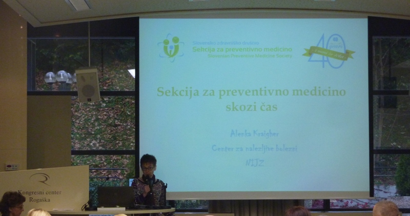 IZJAVA MINISTRICE ZA ZDRAVJE OB 40-LETNICI SEKCIJE ZA PREVENTIVNO MEDICINO