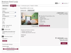 Hotel Lucija-rezervacija